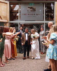the river mill wedding